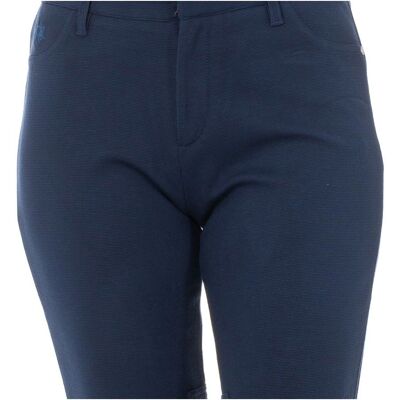 La Martina Dames Ottoman Elastische Broek - Leggings - Blauw - Maat 33 La Martina Dames Ottoman Elastische Broek - Leggings - Blauw - Maat 33