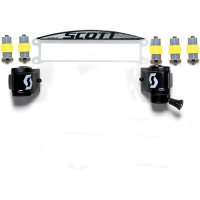 Scott Prospect/Fury Clear Goggles Kit - Mud Flap, Canisters Scott Prospect/Fury Clear Goggles Kit - Mud Flap, Canisters