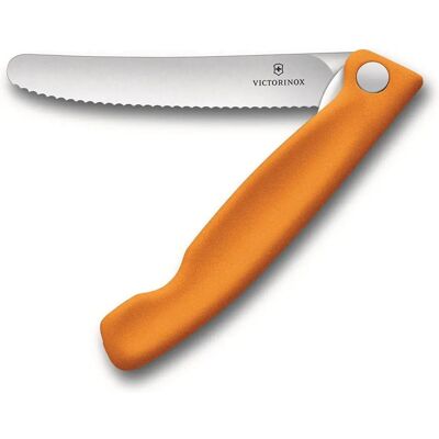 Victorinox Swiss Classic Gemüsemesser - Klappbar, Wellenschliff, 11cm Victorinox Swiss Classic Gemüsemesser - Klappbar, Wellenschliff, 11cm