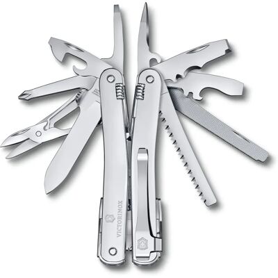 Victorinox Swisstool Spirit MX Clip - Multitool - Silver - 24 Funktioner Victorinox Swisstool Spirit MX Clip - Multitool - Silver - 24 Funktioner