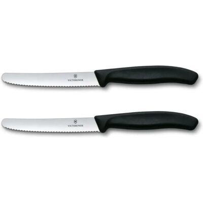 Victorinox SwissClassic 6.7833.2 Küchenmesser Edelstahl 2 Stück Set Victorinox SwissClassic 6.7833.2 Küchenmesser Edelstahl 2 Stück Set