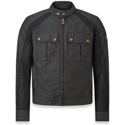 Veste en textile pour moto Belstaff Temple - Noir - XL - Unisexe - Publicité Veste en textile pour moto Belstaff Temple - Noir - XL - Unisexe - Publicité