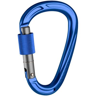 Mammut Crag HMS Schraubkarabiner - Blau, Grau - Kletterausrüstung Mammut Crag HMS Schraubkarabiner - Blau, Grau - Kletterausrüstung