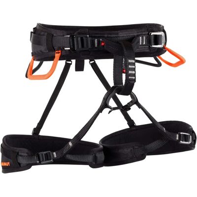 Mammut Ophir 4 Slide - Imbracatura di arrampicata regolabile - Nero/Arancione di sicurezza Mammut Ophir 4 Slide - Imbracatura di arrampicata regolabile - Nero/Arancione di sicurezza