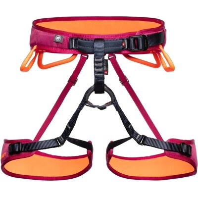 Harnais Mammut Ophir Fast Adjust Femme - Orange de sécurité - Publicité Harnais Mammut Ophir Fast Adjust Femme - Orange de sécurité - Publicité
