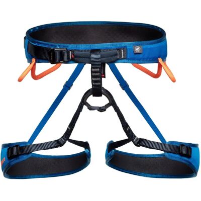 Mammut Ophir Fast Adjust - Harnais d'escalade Dark Gentian / Orange de sécurité XL - Publicité Mammut Ophir Fast Adjust - Harnais d'escalade Dark Gentian / Orange de sécurité XL - Publicité