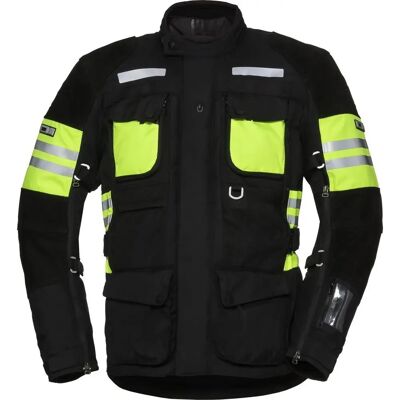 Chaqueta textil impermeable para motocicletas IXS X-Tour Lt Montevideo-St - Negro Amarillo Chaqueta textil impermeable para motocicletas IXS X-Tour Lt Montevideo-St - Negro Amarillo