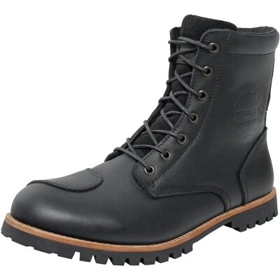 Chaussures Moto iXS X-Classic Oiled - Noir - Unisex - Publicité Chaussures Moto iXS X-Classic Oiled - Noir - Unisex - Publicité