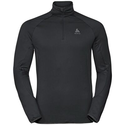 Odlo Mid Layer 1/2 Zip Berra Light Herren - Fleecepullover - svart Odlo Mid Layer 1/2 Zip Berra Light Herren - Fleecepullover - svart