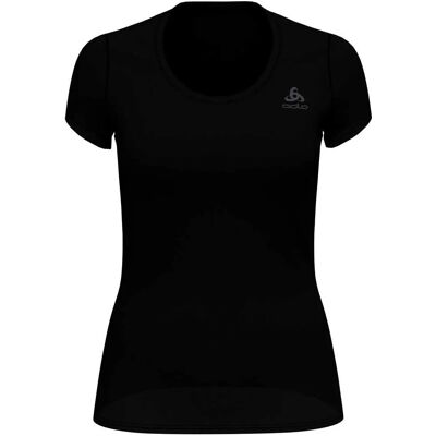 Odlo Damen Active F-Dry Light - Kurzarm-Shirt - Schwarz Odlo Damen Active F-Dry Light - Kurzarm-Shirt - Schwarz