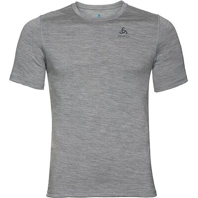 Intimo in lana Merino grigia melange per uomo - S Intimo in lana Merino grigia melange per uomo - S