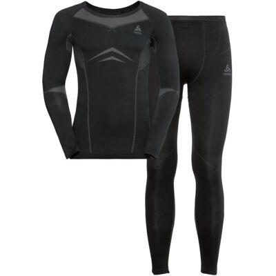 Odlo Herren Funktionswäsche-Set Schwarz Odlo Herren Funktionswäsche-Set Schwarz