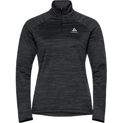 Odlo Top Intermédiaire à Demi-zip pour Femmes - Course - Publicité Odlo Top Intermédiaire à Demi-zip pour Femmes - Course - Publicité