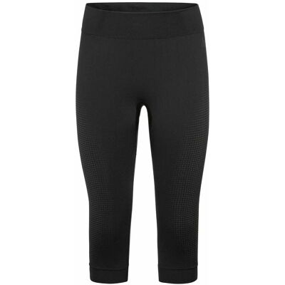 Odlo Schwarze Performance Damen ¾ Leggings - Wintersport Odlo Schwarze Performance Damen ¾ Leggings - Wintersport