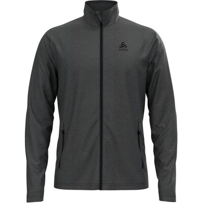 Odlo Roy - Fleece Jacket - Men Shale Grey / Black Stripes - Product Type Odlo Roy - Fleece Jacket - Men Shale Grey / Black Stripes - Product Type