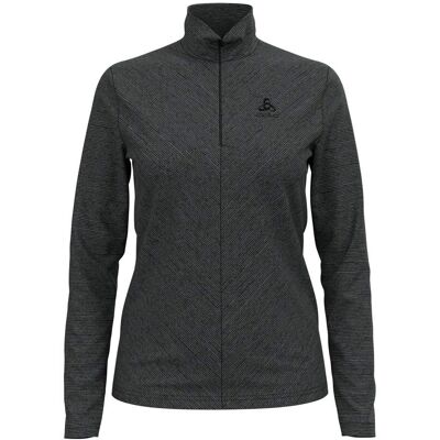 Odlo ROY Midlayer - schiefergrau/schwarz Odlo ROY Midlayer - schiefergrau/schwarz