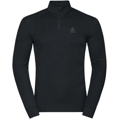 Odlo Mens Active Warm Eco HZ Baselayer Black Size S Odlo Mens Active Warm Eco HZ Baselayer Black Size S