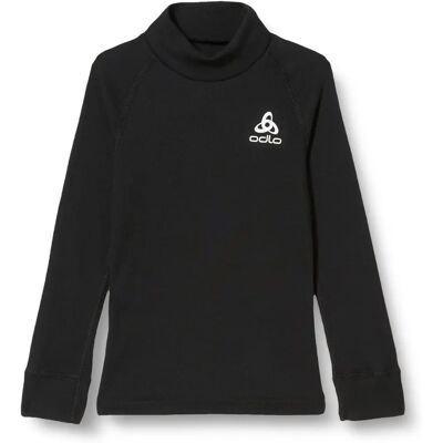 Odlo Active Warm Eco Kid - Maglia termica a collo alto - Nero - Bambino 128cm Odlo Active Warm Eco Kid - Maglia termica a collo alto - Nero - Bambino 128cm