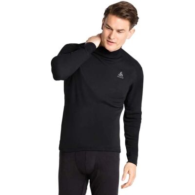 Odlo Haut thermique noir XXL - Active Warm Eco - Publicité Odlo Haut thermique noir XXL - Active Warm Eco - Publicité