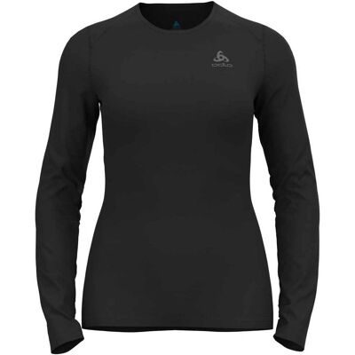 Odlo Top à col rond LS Fundamentals Active pour femmes - Couche de base Odlo Top à col rond LS Fundamentals Active pour femmes - Couche de base