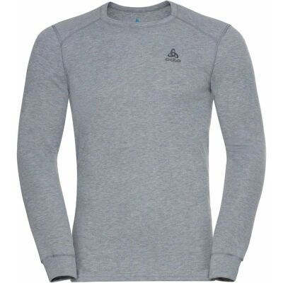 T-Shirt à manches longues Odlo Gris Mélange 3XL - Couche thermique active T-Shirt à manches longues Odlo Gris Mélange 3XL - Couche thermique active
