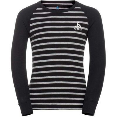 Odlo Unisex Eco Strepen Longsleeve Functioneel Shirt Odlo Unisex Eco Strepen Longsleeve Functioneel Shirt