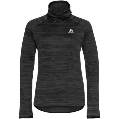 Odlo Capa Intermedia Negra - Run Easy Warm - Camiseta deportiva Odlo Capa Intermedia Negra - Run Easy Warm - Camiseta deportiva