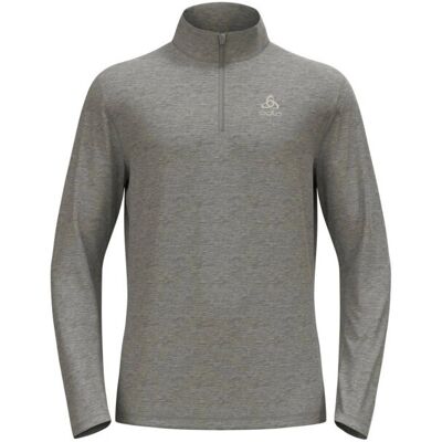 ODLO Heren Mid Layer Fleece - Grijs Melange - Mid Layer Fleece ODLO Heren Mid Layer Fleece - Grijs Melange - Mid Layer Fleece