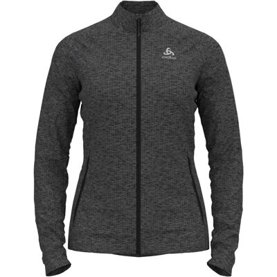 ODLO Damen Unterjacke Mid layer full zip TENCIA - Dunkelgrau - XL - Midlayer Jacke ODLO Damen Unterjacke Mid layer full zip TENCIA - Dunkelgrau - XL - Midlayer Jacke
