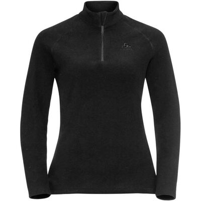 Odlo Rigi Midlayer Demi-Zip Noir - Vêtements Intermédiaires Odlo Rigi Midlayer Demi-Zip Noir - Vêtements Intermédiaires