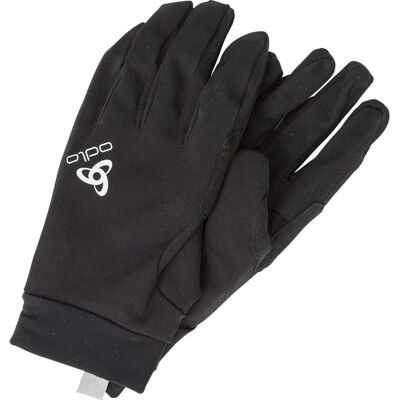 Odlo Wodoszczelne i softshellowe rękawice - Unisex - Czarny - M Odlo Wodoszczelne i softshellowe rękawice - Unisex - Czarny - M