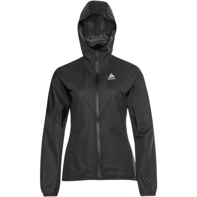 Odlo Womens Zeroweight Waterproof Jacket Black XS - Waterproof Breathable Lightweight Women’s Jacket for Running Odlo Womens Zeroweight Waterproof Jacket Black XS - Waterproof Breathable Lightweight Women’s Jacket for Running