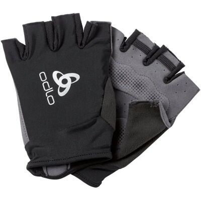 Odlo Fingerlose Fahrradhandschuhe Active Road - Herren Schwarz XS Odlo Fingerlose Fahrradhandschuhe Active Road - Herren Schwarz XS