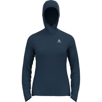 ODLO Millenium Hoody Midlayer - Blue Teal Melange - Midlayer ODLO Millenium Hoody Midlayer - Blue Teal Melange - Midlayer