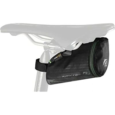 Syncros Fahrradsattel-Tasche - 0,35L, Schwarz Syncros Fahrradsattel-Tasche - 0,35L, Schwarz