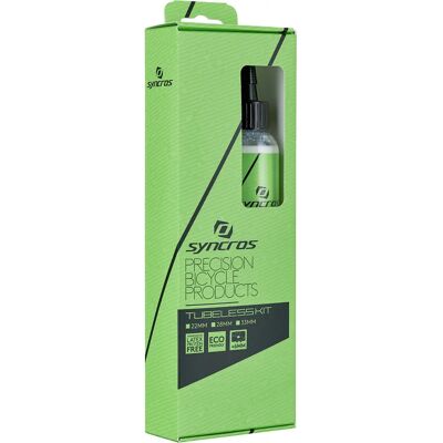 Kit sin cámara Syncros 33 mm - Sello ecológico, reparación de neumáticos Kit sin cámara Syncros 33 mm - Sello ecológico, reparación de neumáticos