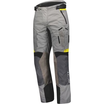 Scott Dualraid Dryo Motorrad-Textilhose - Grau Gelb - Motorradhose Scott Dualraid Dryo Motorrad-Textilhose - Grau Gelb - Motorradhose