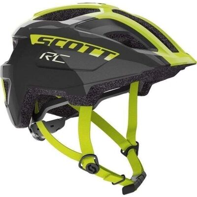 Casco Scott Spunto Junior Negro/Amarillo Radium RC - Casco para niños Casco Scott Spunto Junior Negro/Amarillo Radium RC - Casco para niños