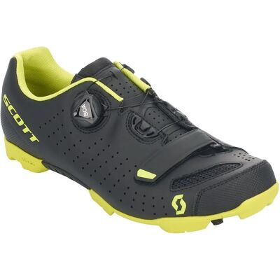Scott MTB Comp Boa Sko - Sort / Sulphur Yellow Mountainbike Sko Scott MTB Comp Boa Sko - Sort / Sulphur Yellow Mountainbike Sko
