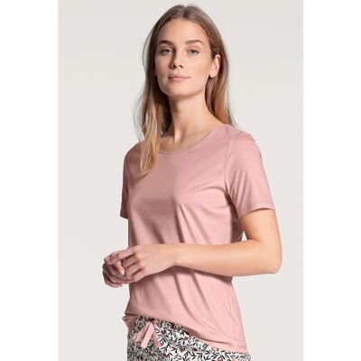 Calida Dreams T-shirt Rosa - Kortærmet, Rund Hals, Pima Bomuld Calida Dreams T-shirt Rosa - Kortærmet, Rund Hals, Pima Bomuld