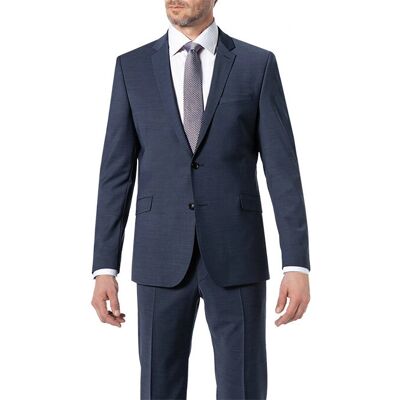 Strellson Slim Fit Blau Woll-Stretch Sakko - Blazer Strellson Slim Fit Blau Woll-Stretch Sakko - Blazer
