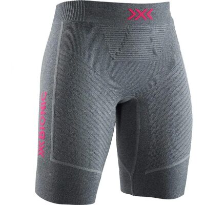 X-Bionic Womens INVENT RUN SPEED Shorts - Grey - Short X-Bionic Womens INVENT RUN SPEED Shorts - Grey - Short