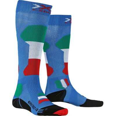 X-Socks Patriot 4.0 Blau Ski-Socken - Socken X-Socks Patriot 4.0 Blau Ski-Socken - Socken