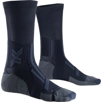 X-Bionic X-SOCKS TRAILRUN PERFORM CREW - Nero/Charcoal - Calzini sportivi X-Bionic X-SOCKS TRAILRUN PERFORM CREW - Nero/Charcoal - Calzini sportivi