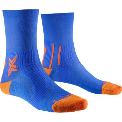 X-Bionic X-SOCKS RUN PERFORM CREW - Blu/Arancione - Calze X-Bionic X-SOCKS RUN PERFORM CREW - Blu/Arancione - Calze