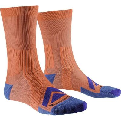 X-Bionic Bike Expert Crew Socks - Orange/Blue - 45-47 X-Bionic Bike Expert Crew Socks - Orange/Blue - 45-47