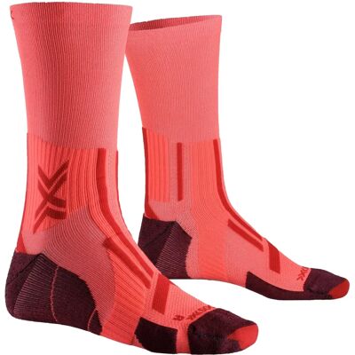 X-Socks Trailrun Perform Crew Socks - Rosso - Scarpe e Calze X-Socks Trailrun Perform Crew Socks - Rosso - Scarpe e Calze