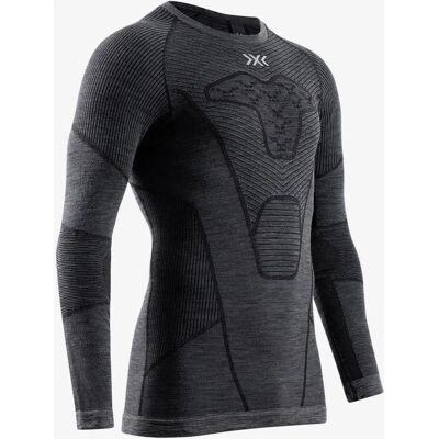 X Bionic Symbio Merino Maglia a Manica Lunga Grigia - Abbigliamento X Bionic Symbio Merino Maglia a Manica Lunga Grigia - Abbigliamento