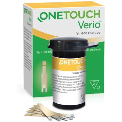 Johnson & Johnson OneTouch Verio 25 Strisce Johnson & Johnson OneTouch Verio 25 Strisce