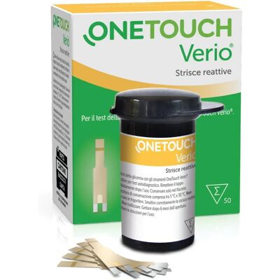 Lifescan - Strisce di glucosio Verio - 50 pezzi Lifescan - Strisce di glucosio Verio - 50 pezzi